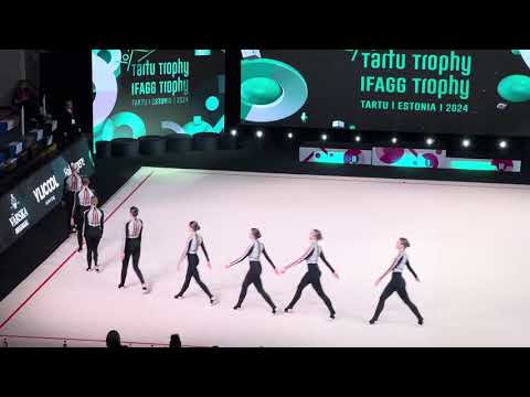 2024-11-22 GC Piruett Stellaris (EST), AGG children 12-14, IFAGG Tartu Trophy FINAL 16,550 4th place