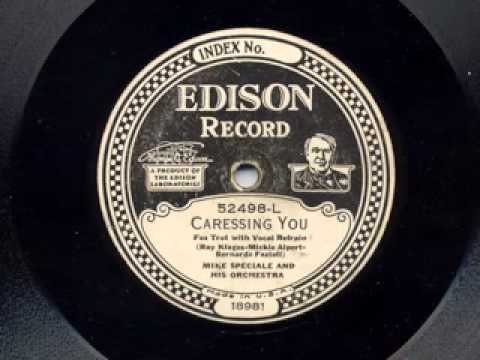 Caressing You by Mike Speciale and his Orchestra, 1929