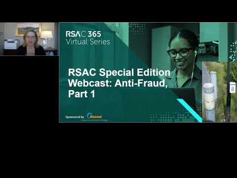 Webcast: RSAC Special Edition Webcast: Anti-Fraud, Part 1