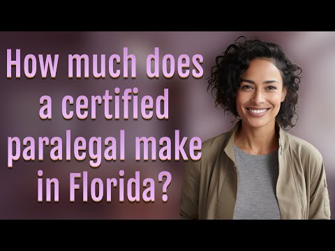 How Much Do Paralegals Make In Florida