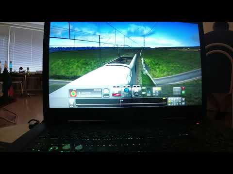MongoTV_10462 - Del 9 - Køre TRAIN SIMULATOR 2.JULEDAG NAT Med ICE Tog i TYSKLAND
