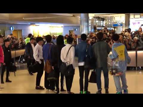 180514 BTS Arrival At LAX Airport