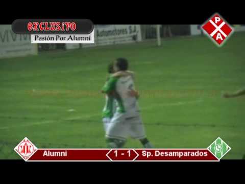 GOL DE DESAMPARADOS - Final: Alumni 1 - Desamparados 1