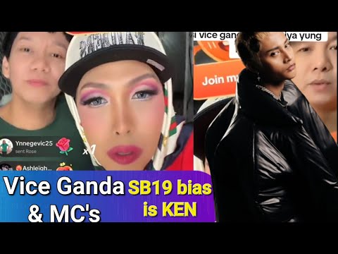 VICE GANDA TALKS ABOUT SB19 KEN ON HIS FIRST EVER TIKTOK LIVE