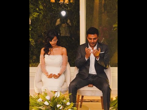 مشاهد من حفل خطوبة ابنة محمود الجندي وجهت رسالة غريبة للعريس