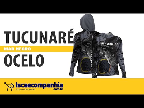 Vídeo Camiseta Mar Negro X-Protection Sublimada 30146 - Tucunaré Ocelo