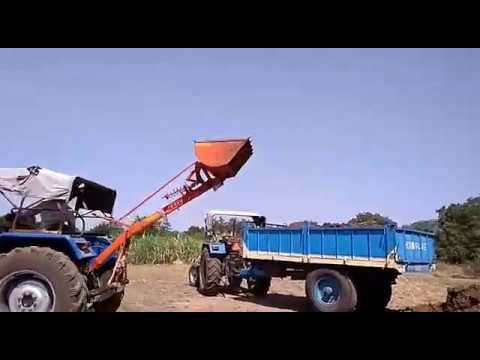 Tractor rear loader, backhoe bucket capacity: 300 kg