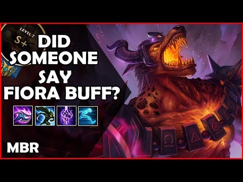 Nasus Top Lane Power! S+ / 3xHonor | Infernal Nasus Vs Fiora | RTD #14