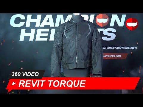 Revit Torque Black Jacket - ChampionHelmets.com