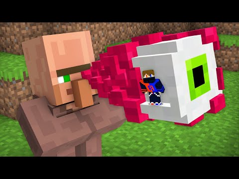 I Entered INSIDE The BODY of The Villagers