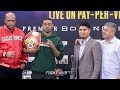 THE FULL ERROL SPENCE JR VS. MIKEY GARCIA FINAL PRESS CONFERENCE AND FACE OFF VIDEO