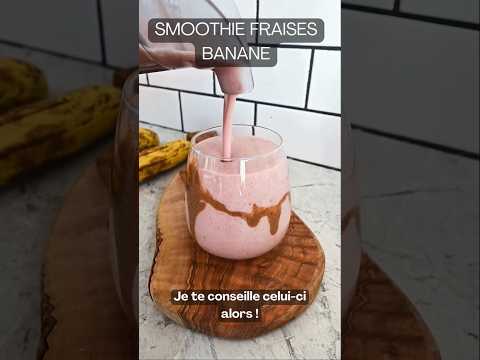 Recette Smoothie mûre banane crémeux