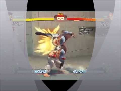 SSF4 AE 2012 Dictator combo video