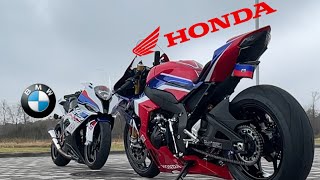 Download lagu 2021 Honda CBR1000rr-r fireblade SP vs 2020 BMW s1000rr // 60-190 // best of 5🏁 mp3