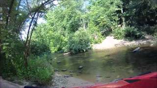 preview picture of video 'One of the trails through B-Rock Swimming Hole in Sandtown, Arkansas'
