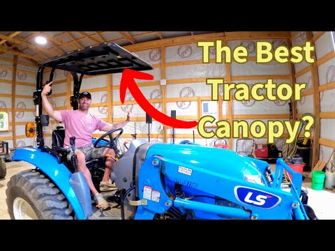 RhinoHide Tractor Canopy- Unbiased Review and Install