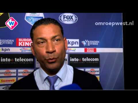 Interview ADO-trainer Henk Fraser na NAC - ADO Den Haag