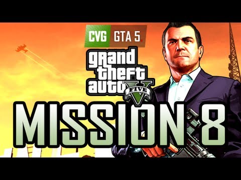GTA 5 Gameplay Walkthrough Part 8: Casing the Jewel Store [Gold] [No commentary]