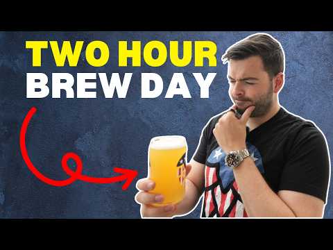 Brewing BRÜLOSOPHY STYLE: Short and Shoddy HAZY IPA (2 hour brew day)
