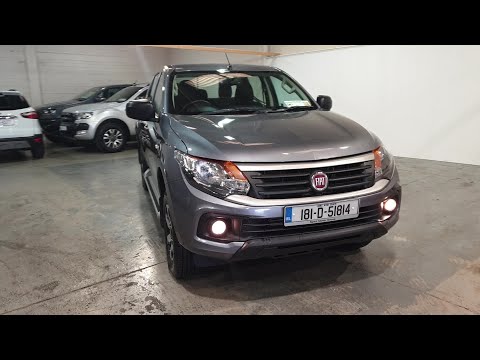 181D51814 - 2018 Fiat Fullback 2.4 SX 4X4 5 SEAT CEW CAB PRICE PLUS VAT CAL...