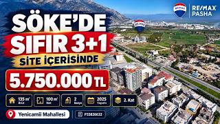 SÖKE'DE SIFIR 3+1 SİTE İÇERİSİNDE YENİ YAŞAM