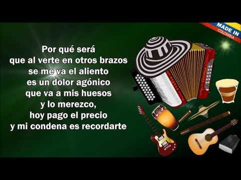 Te Pienso | Los Amantes Del Vallenato | Letra
