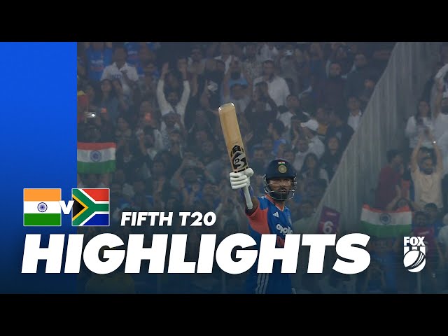 Hardik goes berserk… but will it be enough? 🔥 I India v South Africa 5th T20I Match Highlights