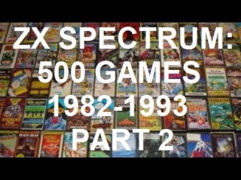 ZX SPECTRUM: 500 GAMES from 1982-1993 part 2/5