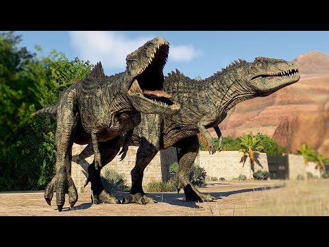 🔴RELEASE ALL LAND SPECIES DINOSAURS IN SOUTH WEST AMERICA - Jurassic World Evolution 2
