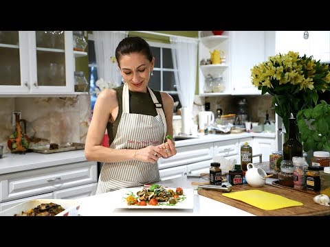 Bulgur Eggplant Stuffed Mushrooms Recipe - Heghineh Cooking Show