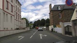 preview picture of video 'Driving Along Avenue Bocuze & Avenue de la Comtesse, Saint-Quay Portrieux, Brittany, France'