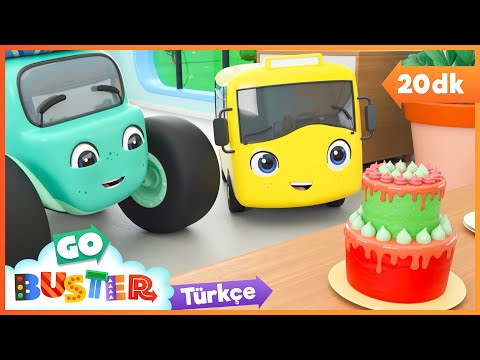 Harika Pasta Yarışması 🍰 Go Buster Türkçe - Çocuk Çizgi Filmleri