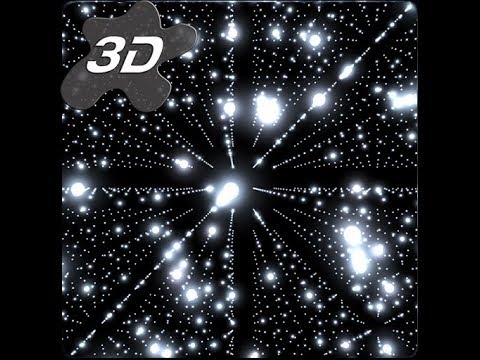 Parallax Infinite Particles 3D Video