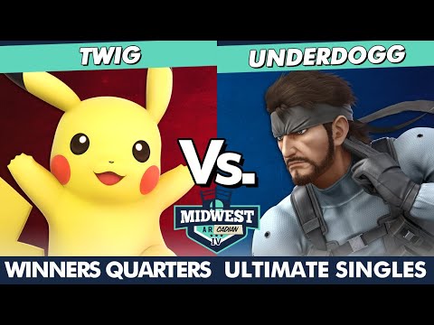 Midwest Arcadian IV Winners Quarters - twig (Pikachu) Vs. underdogg (Snake) SSBU Ultimate Tournament