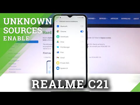 How to Enable Unknown Sources on Realme C21 – Allow App Preferences