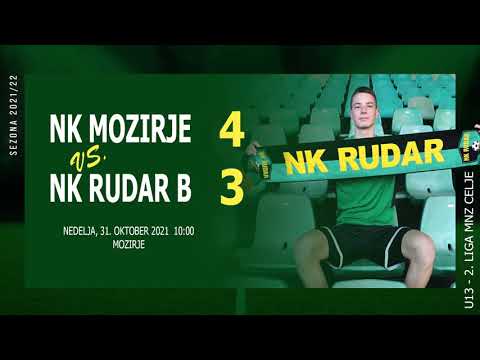 U13 - NK Mozirje : NK Rudar B 10.krog 4:3