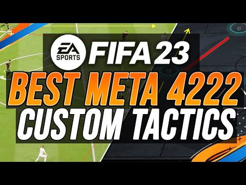 BEST META 4222 Custom Tactics & Instructions - FIFA 23