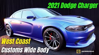 Widebody Kit! 2021 Dodge Charger Scat Pack with West Coast Customs -  Walkaround Tour | AutoMotoTube