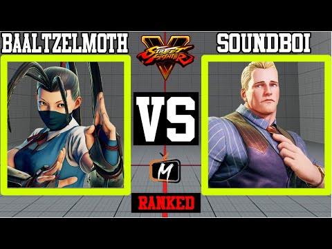 SFV CE 🥋 Baaltzelm0th (ibuki) VS (cody) Aura SoundBoi
