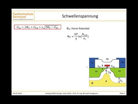 Analog CMOS  Design - 2 - Transistorkennlinien
