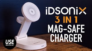 Best 3-in-1 MagSafe Charger for iPhone, Apple Watch, & AirPods? #IDsonix REVIEW