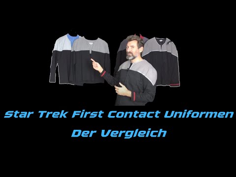 Star Trek First Contact Uniformen im Vergleich