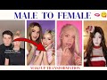 Male To Female Makeup Transformation ️ M2f Boytogirlmakeup Tg Maletofemaletransformation