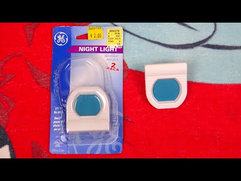 GE Electroluminescent Indiglo Night Lights