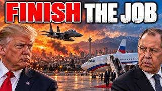 Trump Warns He'll FINISH THE JOB As Russia Lands In Iran