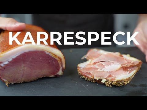 Karreespeck selber machen - Richtig lecker zur Brotzeit