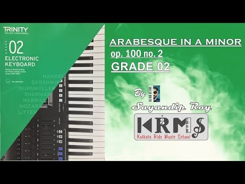 Arabesque in A Minor | TRINITY COLLEGE LONDON | GRADE 2 | Electronic Keyboard | 2019-2022