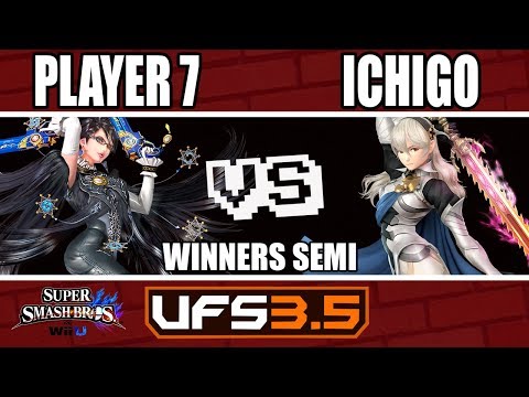 UFSmash 3.5 - Wii U - DASH|Player 7 (Bayonetta) VS TSL|Ichigo (Corrin) - Winners Semi-Final