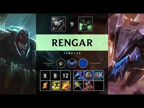 Rengar Jungle vs Warwick - EUW Diamond Patch 25.20
