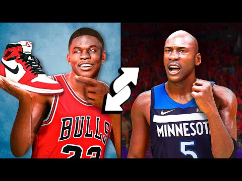 I Swapped Anthony Edwards' and Jordan's Careers